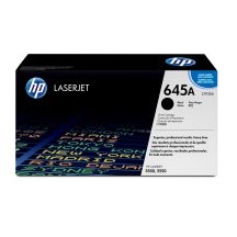 HP 645A original black LaserJet toner cartridge