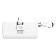 5. TRUST Pacto 5000 mAh Pocket Power Bank White