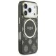 4. Guess IML Peony Dot MagSafe Case for iPhone 17 Pro - Black