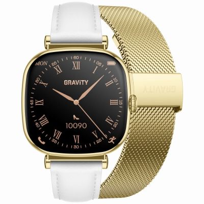 15. Smartwatch Gravity Gold Bracelet + Strap GT32-2