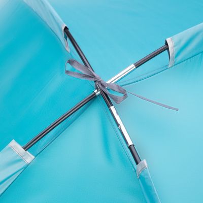 10. NILS CAMP NC8030 beach tent turquoise 260x120x120 cm