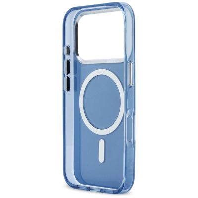 7. Karl Lagerfeld Karl & Choupette Back MagSafe Case for iPhone 17 Pro Max - Blue