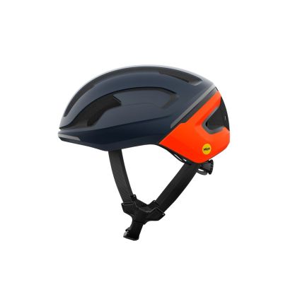 POC Omne Beacon MIPS road helmet - apatite navy/fluo orange matt size: s