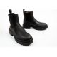 7. GAP women's Louise shoes black ankle boots fashionable slip-on