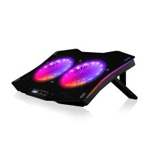 MODECOM CF18 RGB SILENT FAN BLACK LAPTOP COOLING PAD