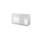 2. 2D REJA chest of drawers white gloss/white gloss