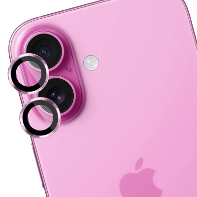 7. 3mk Lens Protection Pro Tempered Glass for iPhone 17 - Purple