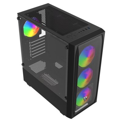 2. SAVIO NOCTIS FLOW RGB COMPUTER CASE
