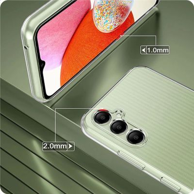 3. Tech-Protect FlexAir Case for Samsung Galaxy M15 5G - Transparent