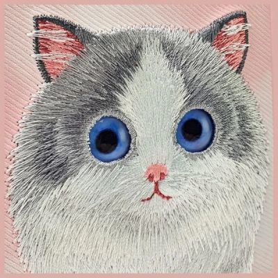 7. Nimmy Big Eyed Pet 2.0 Cat Case for iPhone 15 Pro Max - Pink