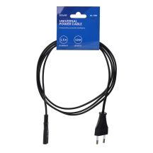 SAVIO CL-100 cable (2-Pin F - Euro M; 1.8m; black)
