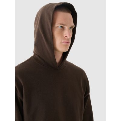 3. Men's sweatshirt with hood, open, 4F 4FWAW24TSWSM1310-80S