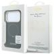 8. Guess Ring Stand 360 Grained Classic Logo MagSafe Case for iPhone 18 Pro Max / 17 Pro Max - Black
