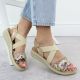 5. Jezzi W 24142 JEZ448B Comfort Sandals