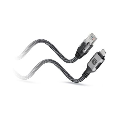 3. TECHLY USB-C TO GIGABIT ETHERNET RJ45 1M ADAPTER/NETWORK CABLE
