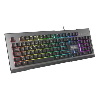 GENESIS Rhod 500 RGB Gaming Keyboard USB QWERTY ES Spanish Black