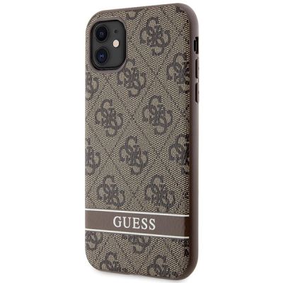 2. Guess GUHCN61P4SNW iPhone 11 / Xr brown/brown hardcase 4G Stripe