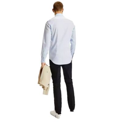 4. Tommy Hilfiger Dobby Flex Collar Shirt M MW0MW17495