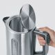 5. Severin 3418000 Electric Kettle 1.7 l 3000 W Black, Stainless Steel