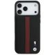 3. BMW M Perforated Stripe Logo MagSafe Case for iPhone 17 Pro Max - Red