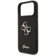 6. Guess Fixed Glitter Big 4G case for iPhone 17 Pro Max - black