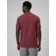 2. Men's regular plain T-shirt 4F 4FRSS26TTSHM3637-60S