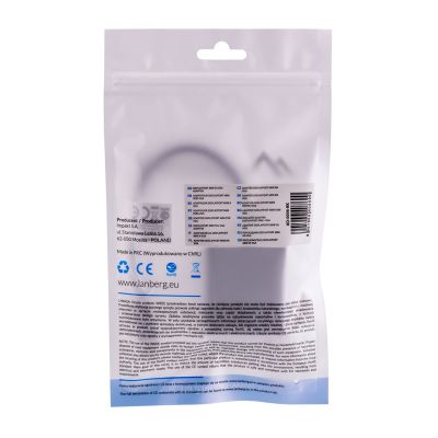 5. Lanberg AD-0006-BK adapter (Mini DisplayPort M - D-Sub (VGA) F; 0.20m; black)