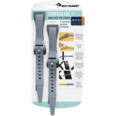 3. SEA TO SUMMIT Stretch-Loc Tie-Down Straps 25/62.5, 2 pcs