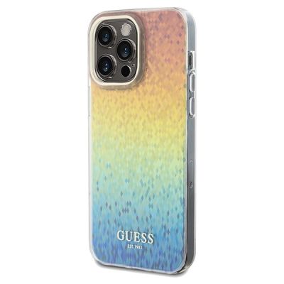 2. Guess IML Faceted Mirror Disco Iridescent case for iPhone 13 Pro Max - multicolored