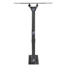 MACLEAN TV OR MONITOR MOUNT, UNIVERSAL, MAX VESA 200X200, 23-43", 30KG, BLACK MC-700N