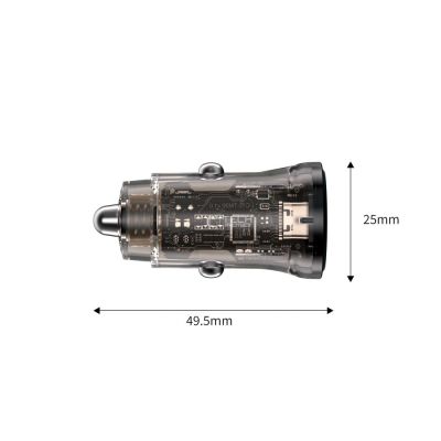 3. Tech-Protect CC01 45W 2-Port USB-A / USB-C Car Charger - Black