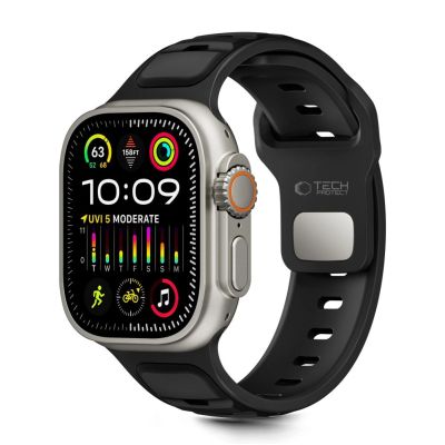 Tech-Protect IconBand Line Strap for Apple Watch 44 / 45 / 46 / 49 mm - Black