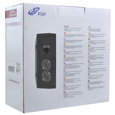 5. FSP Nano 800 Standby (Offline) UPS 0.8 kVA 480 W 2 x mains socket