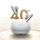 9. QCY MeloBuds N20 Wireless In-Ear Noise Cancelling ANC Headphones - White