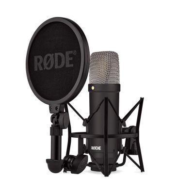 4. RODE NT1 Signature Black - Condenser Microphone