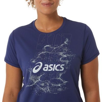 4. Asics Nagino Graphic Run SS Top W 2012C752-405 T-shirt