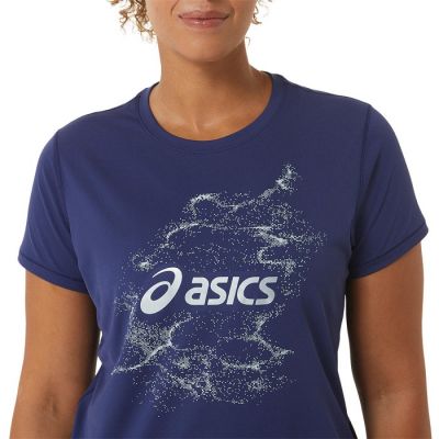 4. Asics Nagino Graphic Run SS Top W 2012C752-405