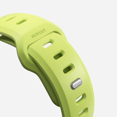 4. Nomad Tempo Band Light Green Rubber
