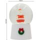 4. SNOW GLOBE 147MM LED SANTA CLAUS
