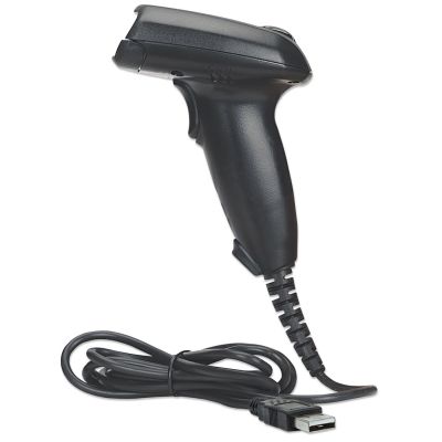 5. Manhattan 177672 Barcode Reader Handheld 1D CCD Barcode Reader Black