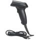 5. Manhattan 177672 Barcode Reader Handheld 1D CCD Barcode Reader Black