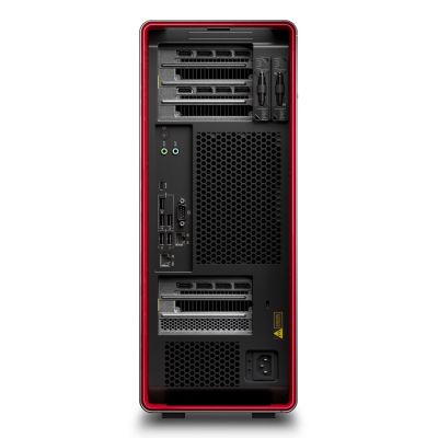 9. Lenovo ThinkStation workstation with AMD Ryzen Threadripper PRO 7945WX processor, 64GB DDR5 RDIMM memory, 1000GB hard drive, and English keyboard, no optical drive