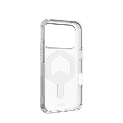 Urban Armor Gear Plyo Cell Phone Case 16 cm (6.3") Silver, Transparent
