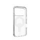 Urban Armor Gear Plyo Cell Phone Case 16 cm (6.3") Silver, Transparent