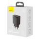 3. BASEUS USB WALL CHARGER, USB-C (BLACK)