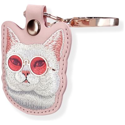 3. Nimmy Glasses Cool Cat Tracker Case - Pink