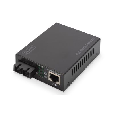 22. Media converter RJ45 10/100/1000Base-T to SC duplex 1000Base-LX, SM, 20km