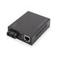 22. Media converter RJ45 10/100/1000Base-T to SC duplex 1000Base-LX, SM, 20km