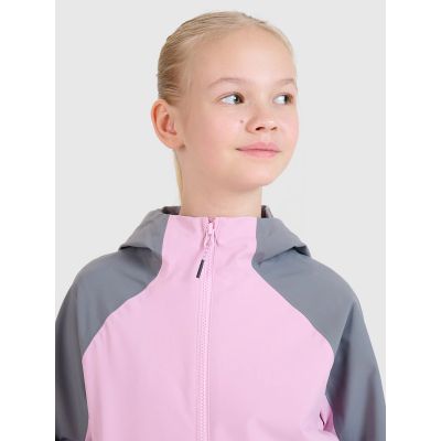 Girls' trekking jacket NeoDry 5000 4F 4FJWSS25TTJAF676-56S