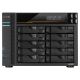 AS6810T NAS; Tower; 10x (3.5" SATA HDD/ 2.5" SSD); AMD Ryzen Embedded V3C14; 16G ECC DDR5 SODIMM (max. 64GB), 2x 10GbE, 2x 5GbE, 4x M.2 2280 NVMe PCIe 4.0, 2x USB4, 2x USB 3.2 Gen, 1x optional 10 GbE card